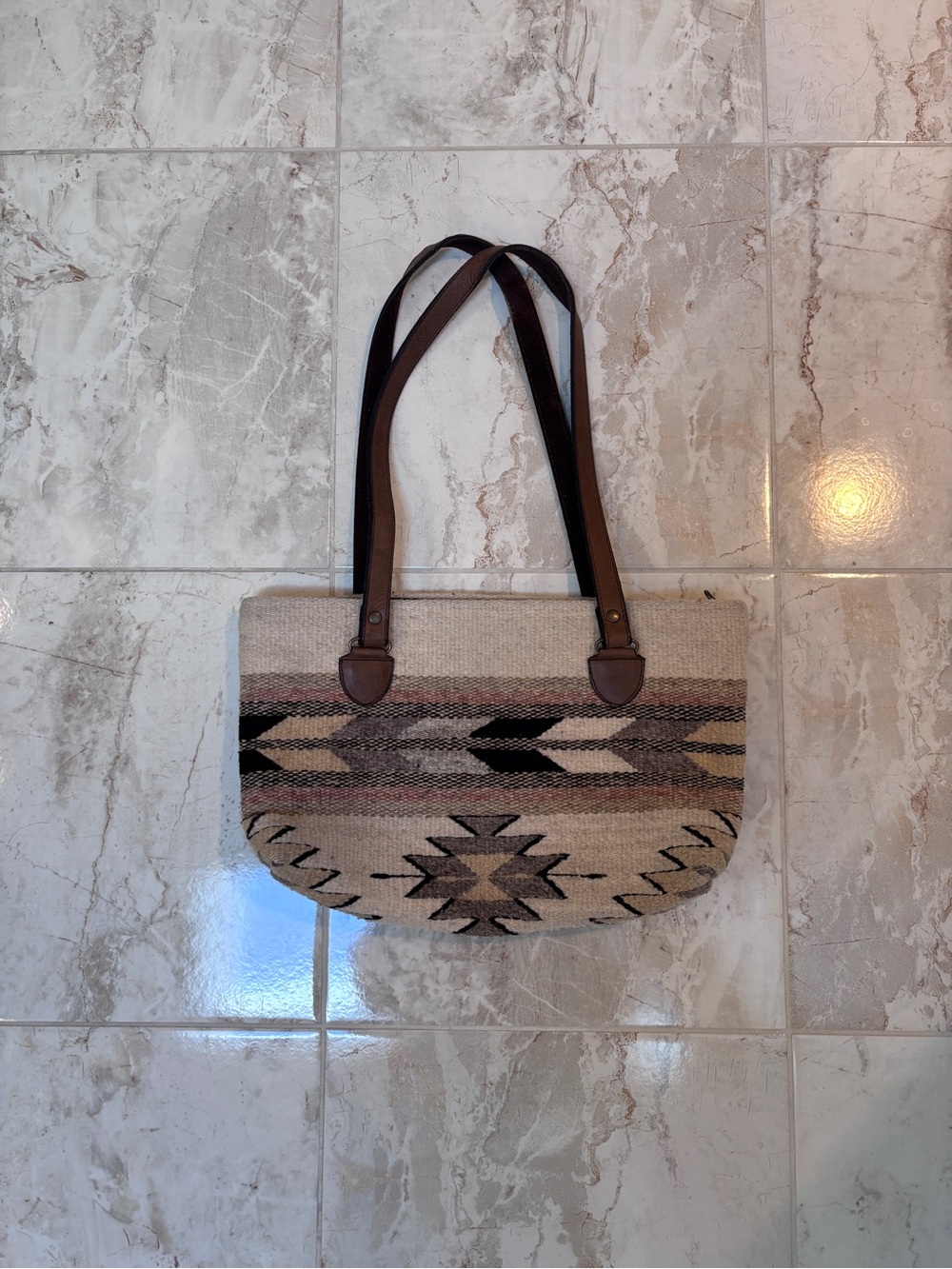 MZ Fair Trade Wool Shoulder Bag